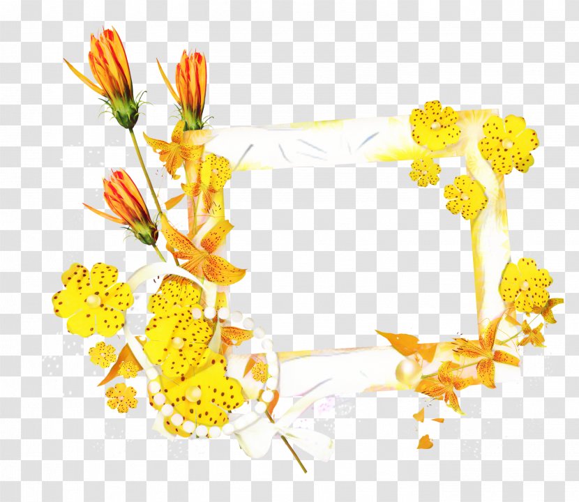 Flowers Background - Drawing - Tagetes Herbaceous Plant Transparent PNG
