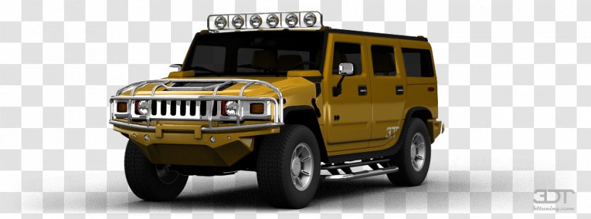 Car Jeep Hummer Off-roading Off-road Vehicle - H2 Transparent PNG