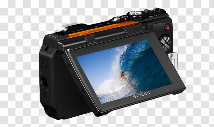 Olympus TG-850 Tough TG-5 Point-and-shoot Camera - Electronics Transparent PNG