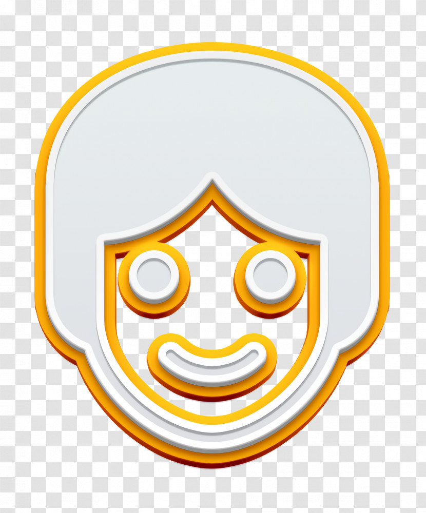 Girl Icon Smiley And People Icon Transparent PNG