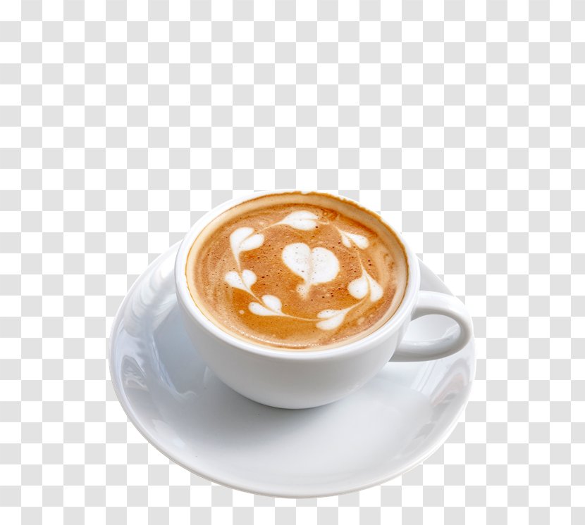 Latte Art Cappuccino Coffee Cafe - Singleserve Container Transparent PNG