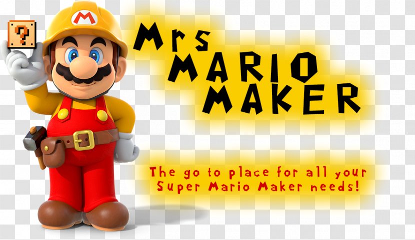 Super Mario Maker Bros. Wii U - Series - Bros Transparent PNG