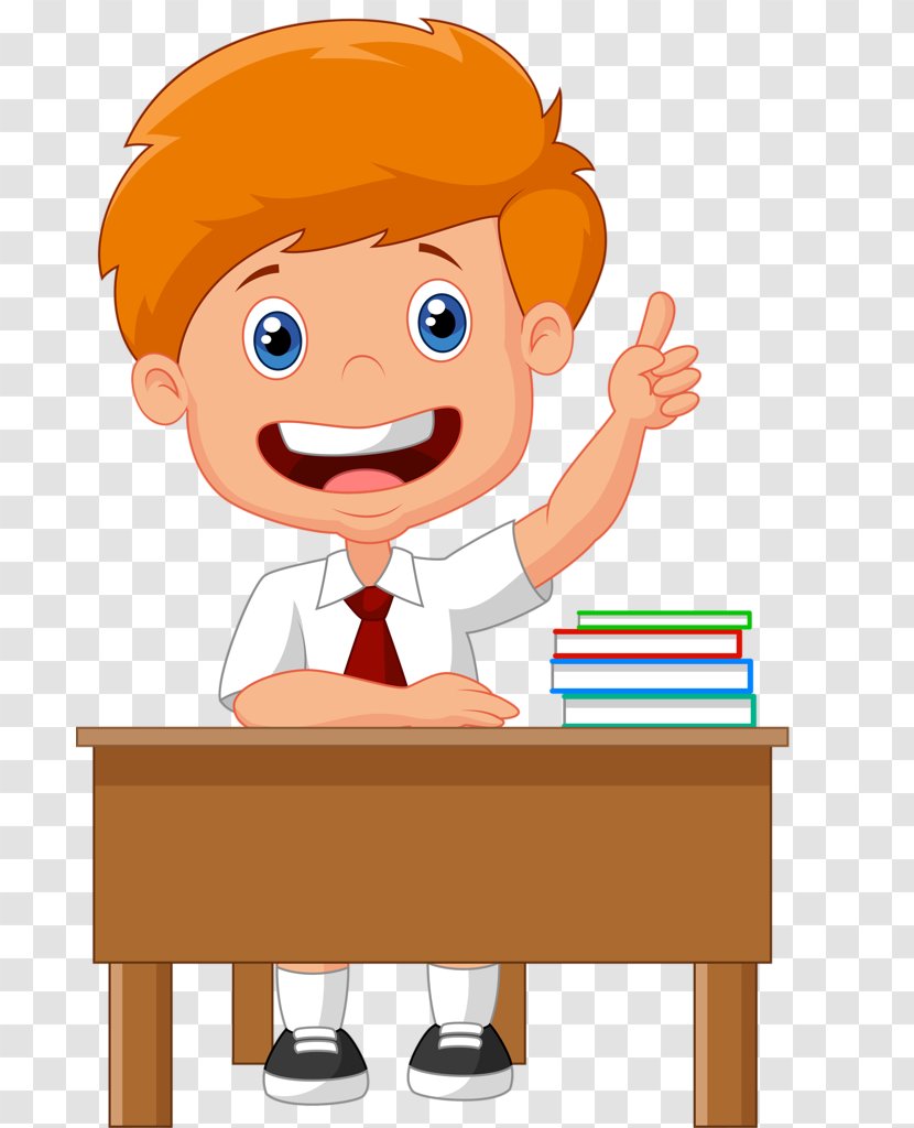 Lesson Cartoon Student - Male Transparent PNG