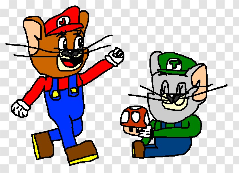 Mario Bros. Nibbles Jerry Mouse Tom Cat - Bros Transparent PNG
