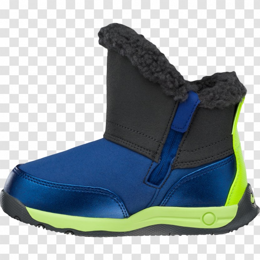 Snow Boot Shoe Cross-training Walking - Electric Blue Transparent PNG