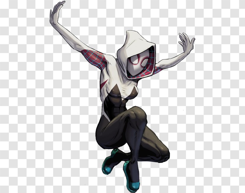 Spider-Woman (Gwen Stacy) Spider-Man Spider-Verse Spider-Gwen - Spiderwoman Gwen Stacy - Fat Man Transparent PNG