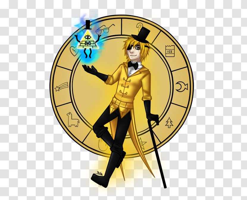 Bill Cipher Illuminati Homo Sapiens Fan Art - Frame - Falling Bills Transparent PNG