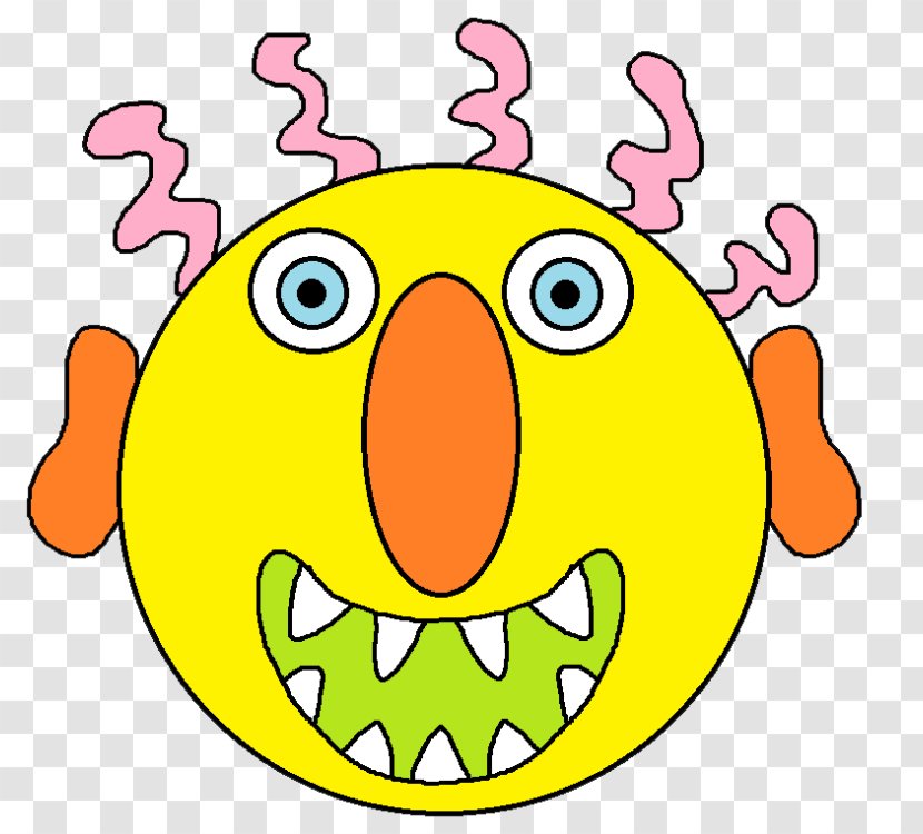 Clip Art Image Vector Graphics - Smiley - Monster Transparent PNG