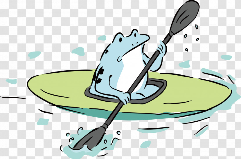 Frogs Cartoon Water Material Biology Transparent PNG