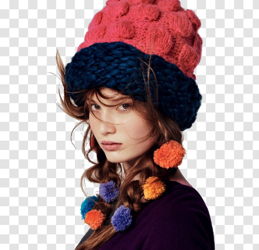 Knitting Crochet Beanie Knit Cap Pom-pom - Headgear Transparent PNG
