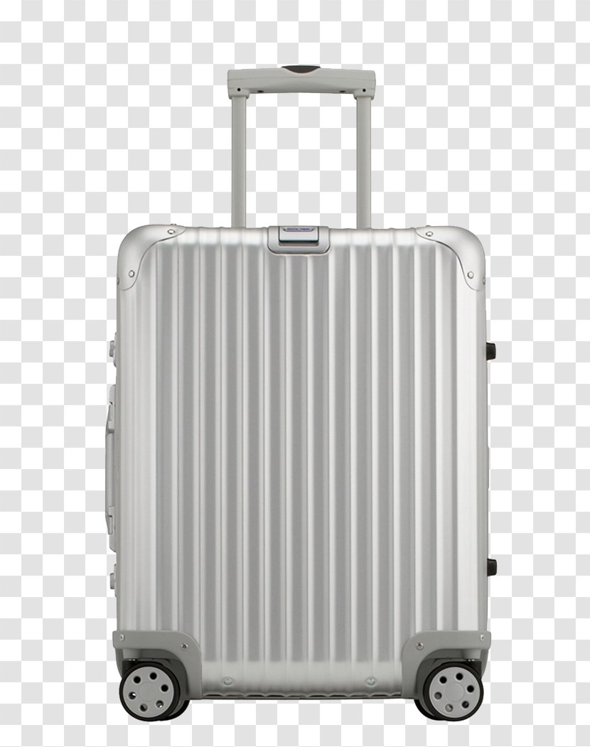 Rimowa Aluminium Suitcase Metal Magnesium - Real Brand Transparent PNG