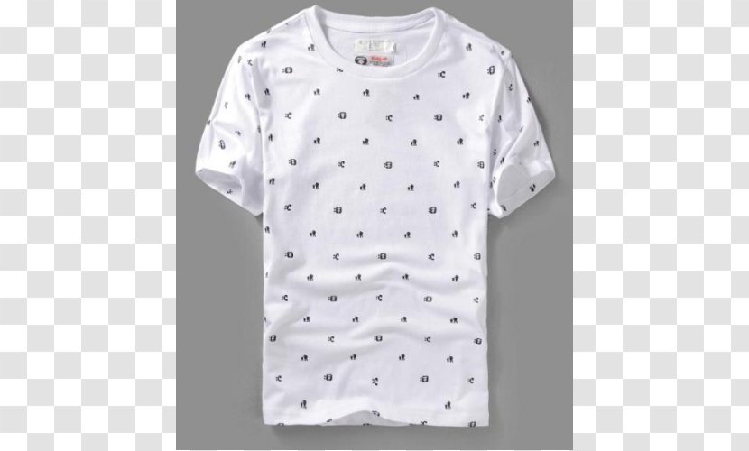 Long-sleeved T-shirt Polka Dot Collar - Barnes Noble Transparent PNG