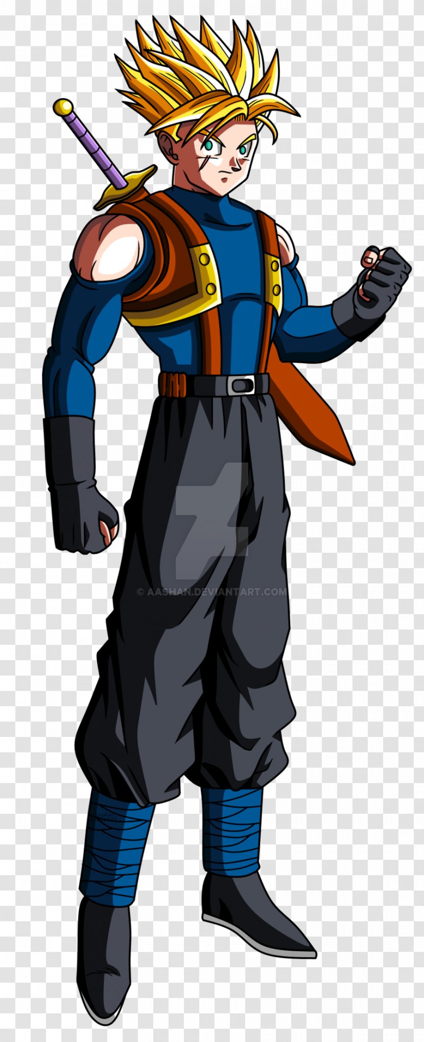 Goku Vegeta Gohan Trunks Saiyan - Silhouette Transparent PNG