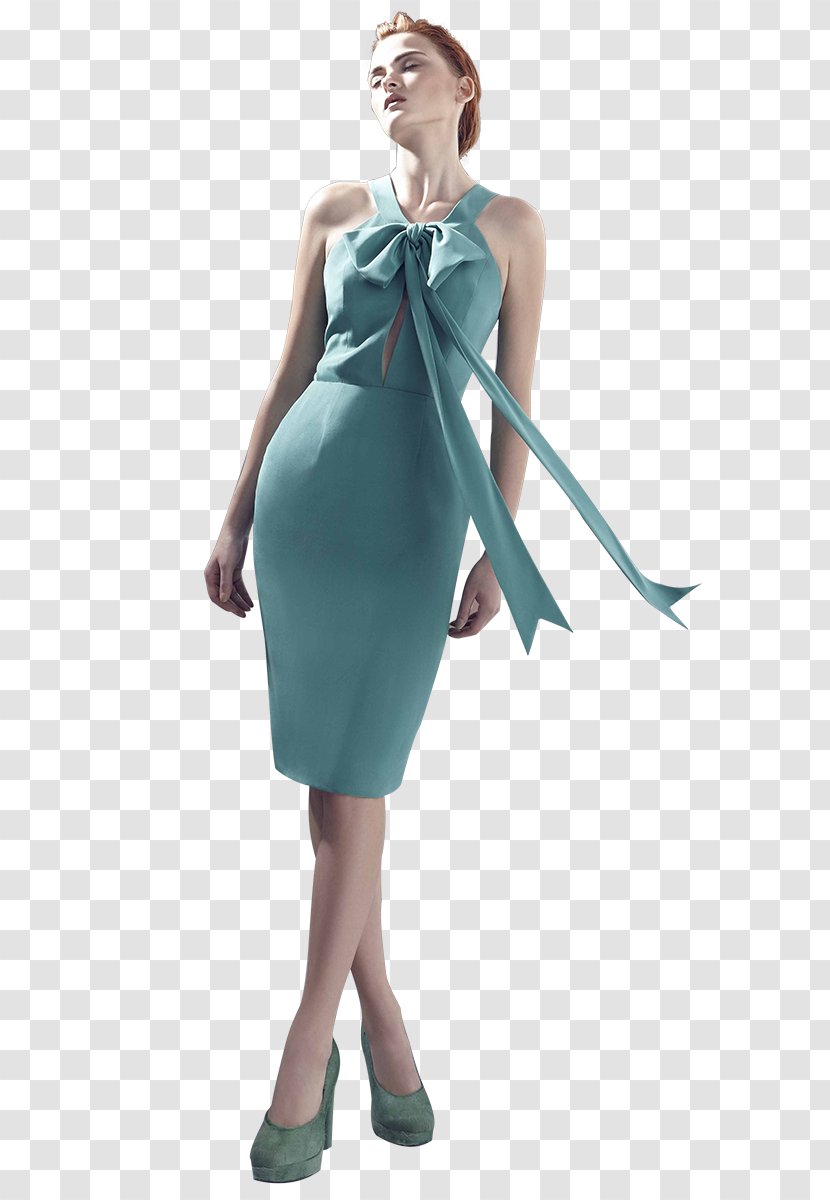 Cocktail Dress Satin Fashion - Model - Breakup Notifier Transparent PNG