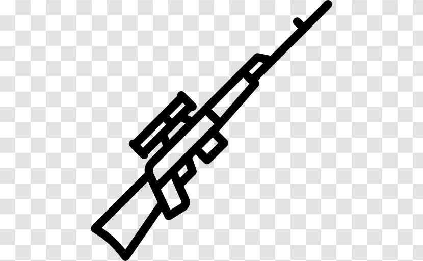 Weapon Firearm Sniper Clip Art - Cartoon Transparent PNG