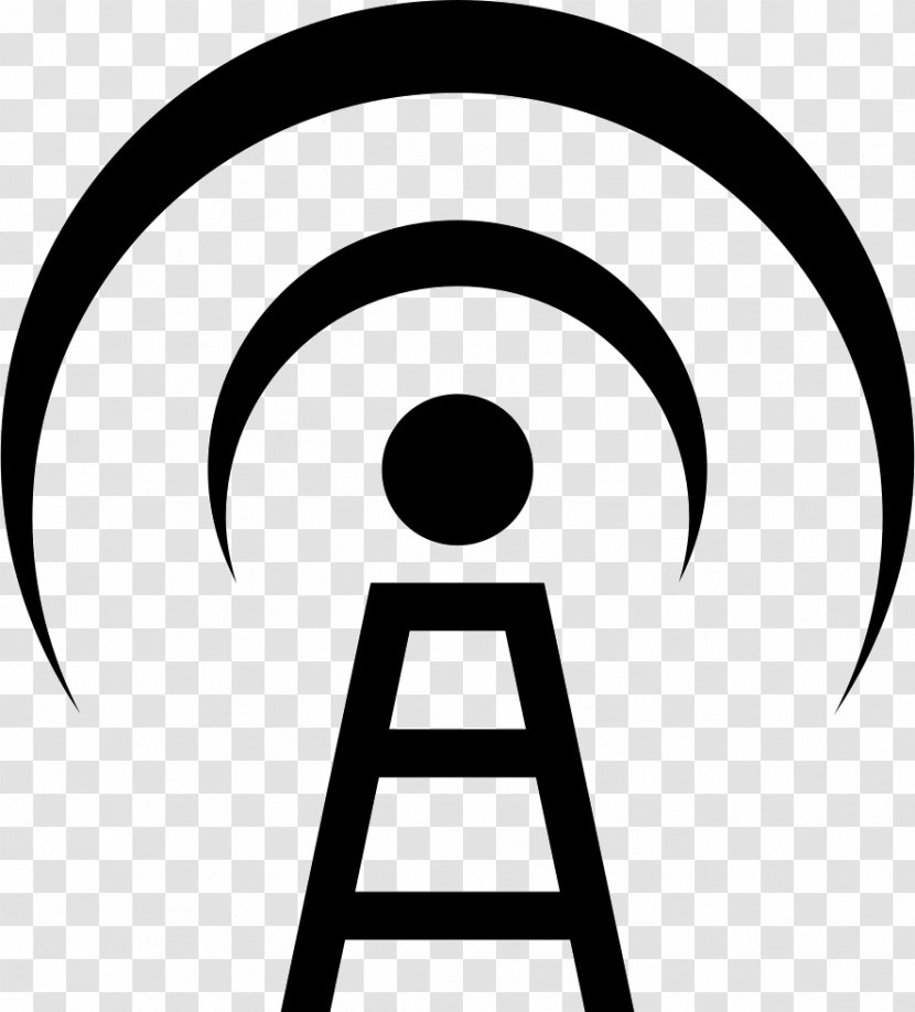 Broadcasting Radio Telecommunications Tower - Text Transparent PNG