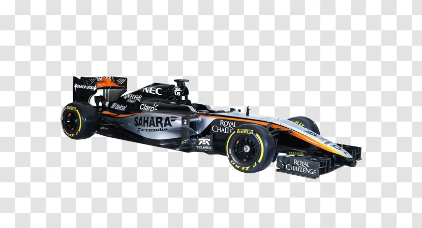 Racing Point Force India F1 2015 Formula One World Championship Car VJM08 Auto - Model Transparent PNG