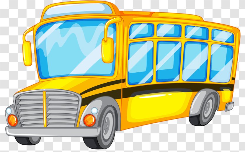 School Bus Royalty-free Illustration - Model Car - Yellow Transparent PNG