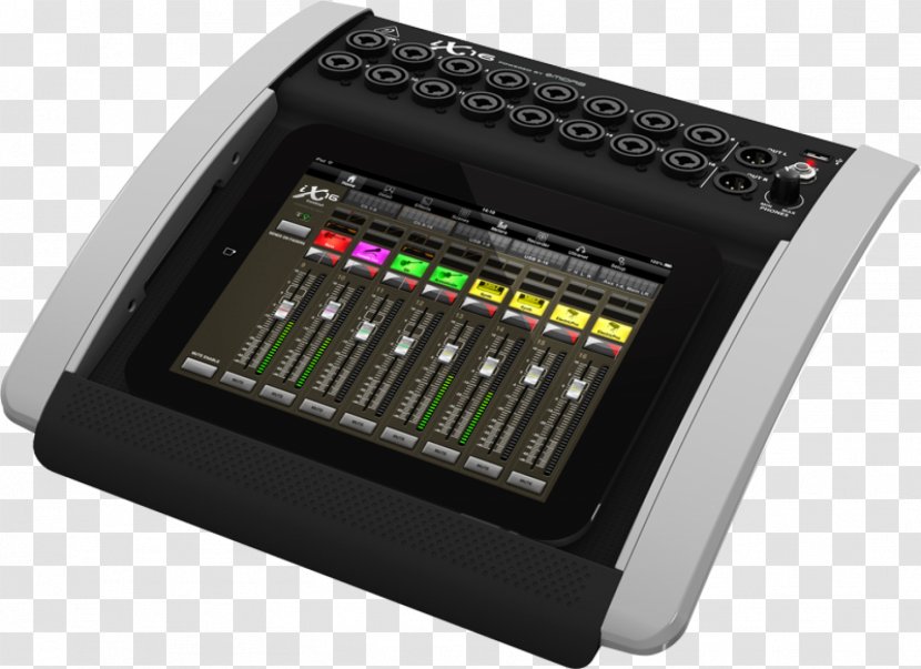 IPad Mini NAMM Show Audio Mixers Behringer Digital Mixing Console - Ipad - Mixer Transparent PNG