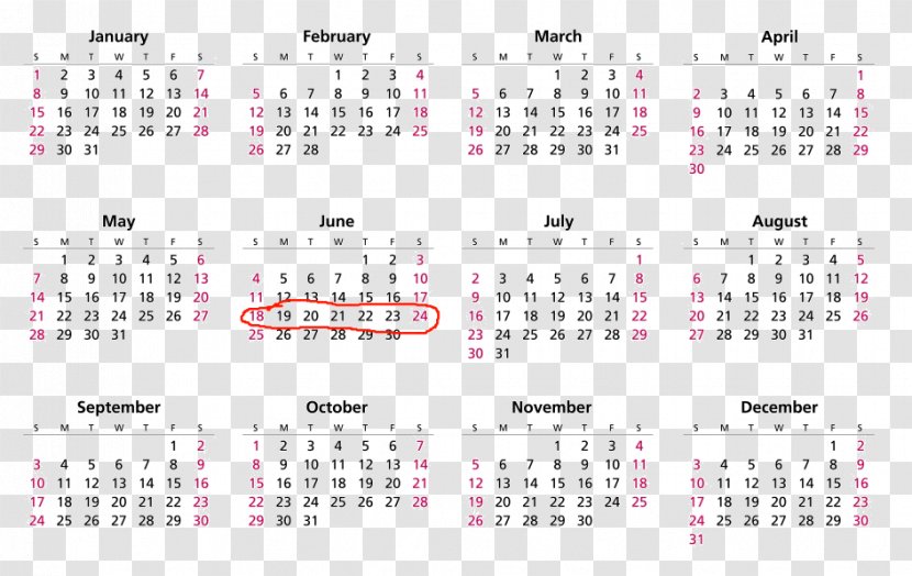 Public Holiday Bank Calendar 0 - New Year - Stock Photography Transparent PNG