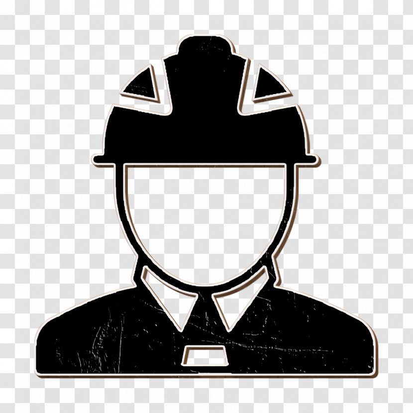 Constructions Icon Worker Engineer - Blackandwhite - Fashion Accessory Glasses Transparent PNG