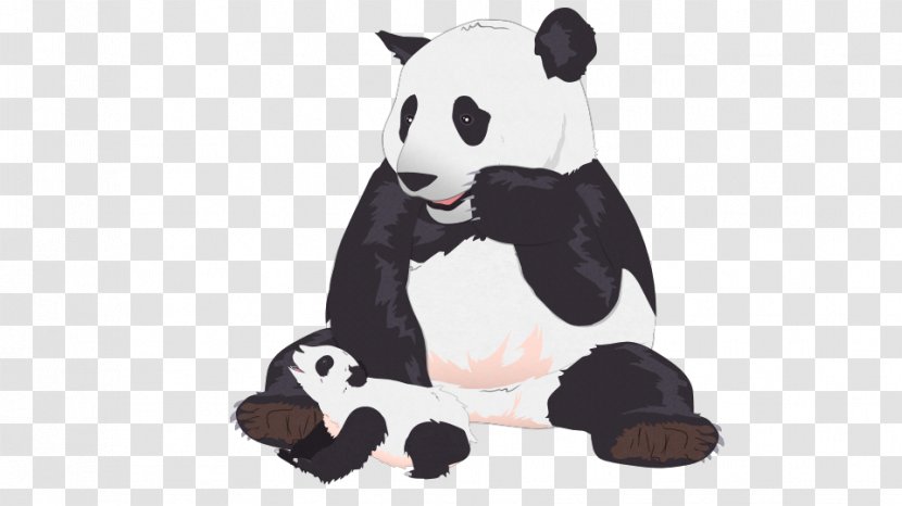 Giant Panda Dramatic Chipmunk Butters Stotch Bilibili - Cute Baby Bear Transparent PNG