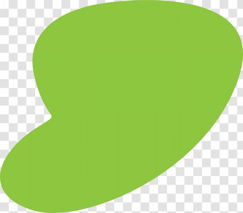 Green Font - Yellow - Kidney Shape Cliparts Transparent PNG