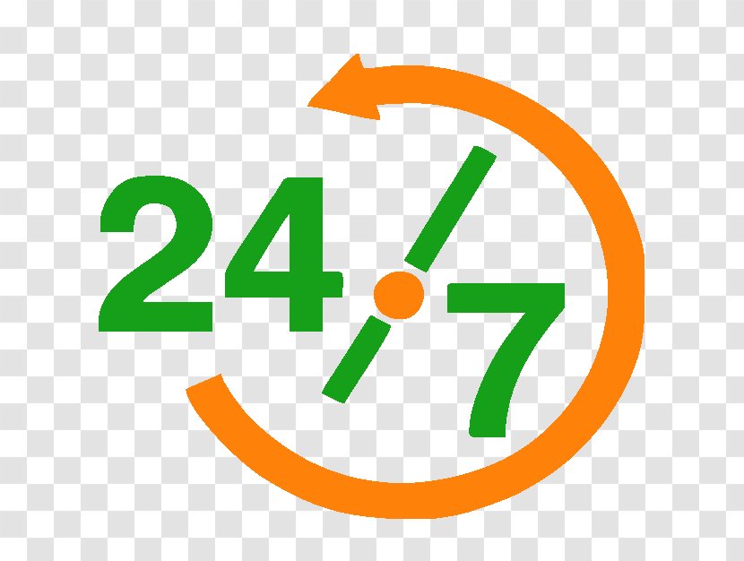 24/7 Service SHUBH NIVESH Clock Technical Support - 7/24 Transparent PNG