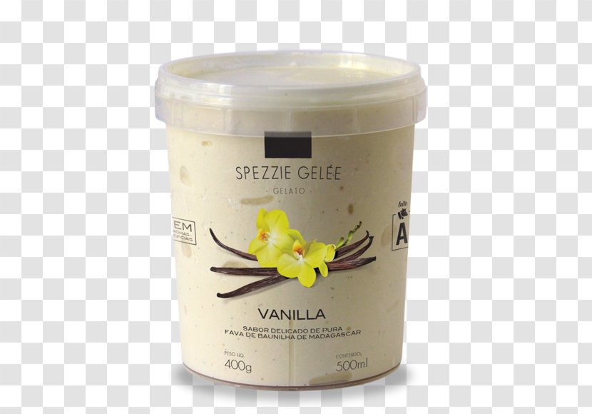 Ice Cream Flavor Vanilla Milk Gelatin Dessert - Ingredient Transparent PNG