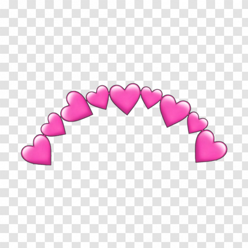 Heart Emoji Sticker Emoticon Clip Art - Pink Transparent PNG
