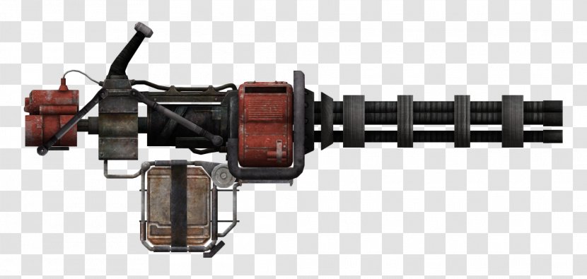 Fallout: New Vegas Fallout 3 2 4 Minigun - Hardware - Ammunition Transparent PNG