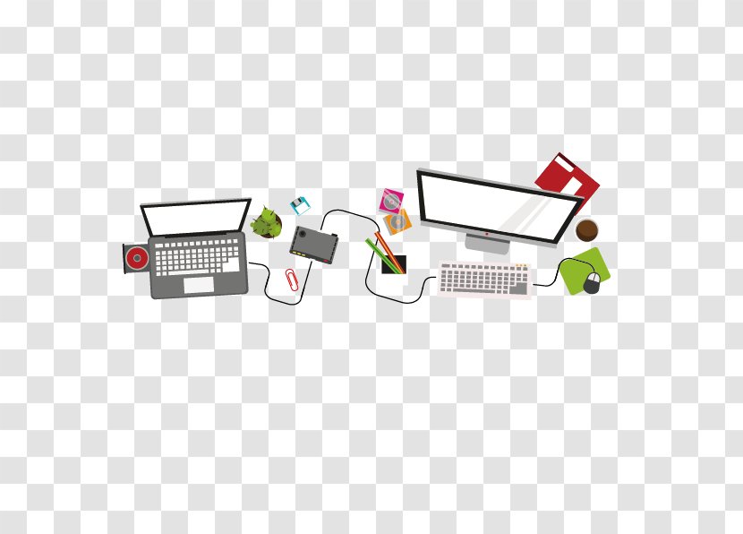 Computer Keyboard Laptop - Office Supplies Vector Transparent PNG