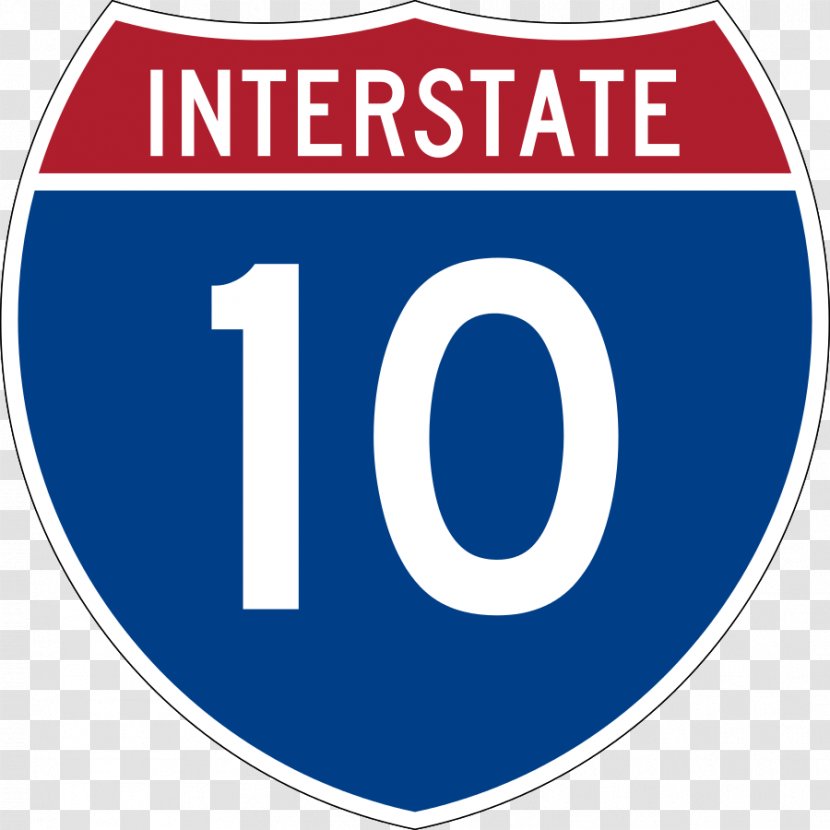 Interstate 10 In Texas 81 12 78 - Road - 15 Transparent PNG