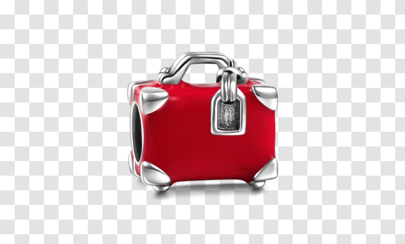 Charm Bracelet Travel Suitcase Pandora Jewellery - Baggage - Luggage Transparent PNG