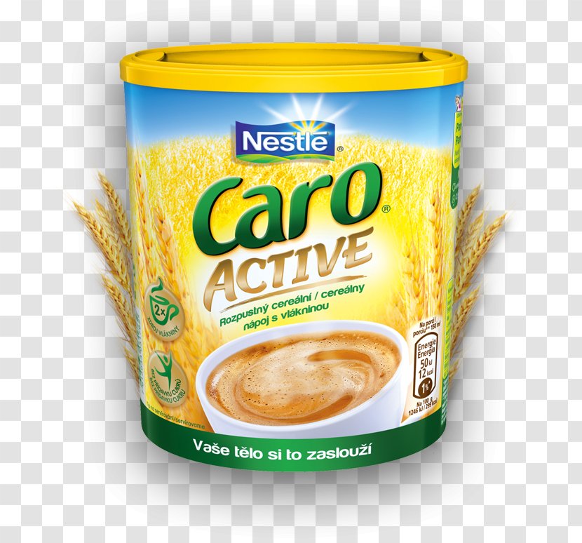 Coffee CARO ACTIVE 180g Dietary Fiber Drink - Instant Transparent PNG