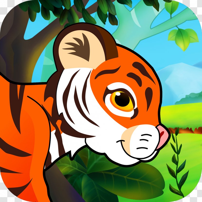 Tiger Cat Character Clip Art - Mammal Transparent PNG