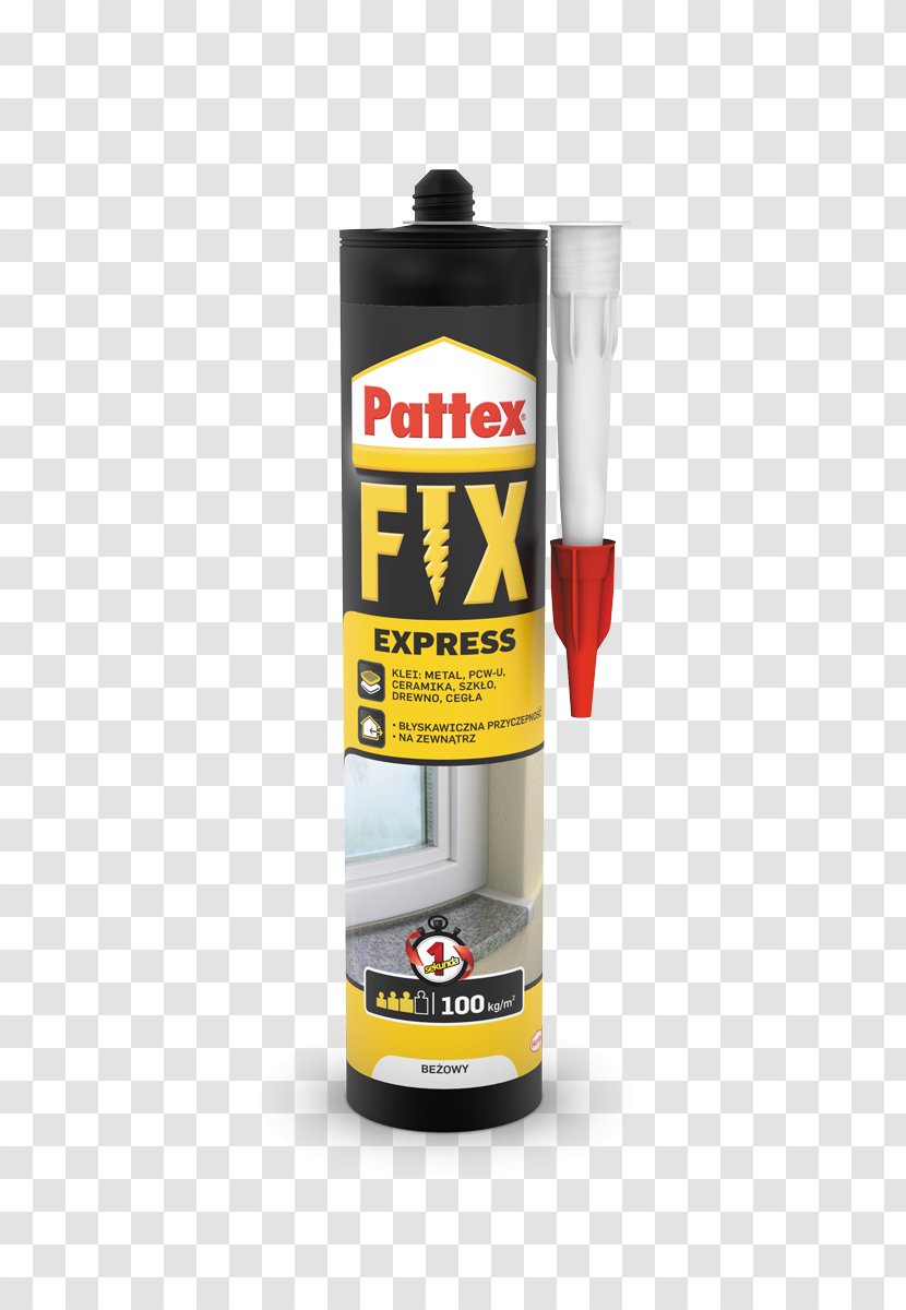 Pattex Adhesive Drywall Tiefgrund Primer - Silikon Transparent Transparent PNG