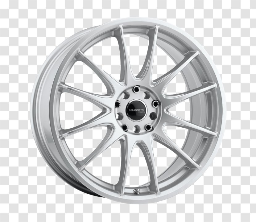 Car Enkei Corporation Rim Alloy Wheel - Spoke - Liquid Metal Transparent PNG