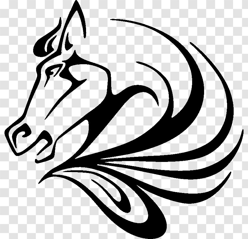 Horse Stallion Drawing - Symbol Transparent PNG