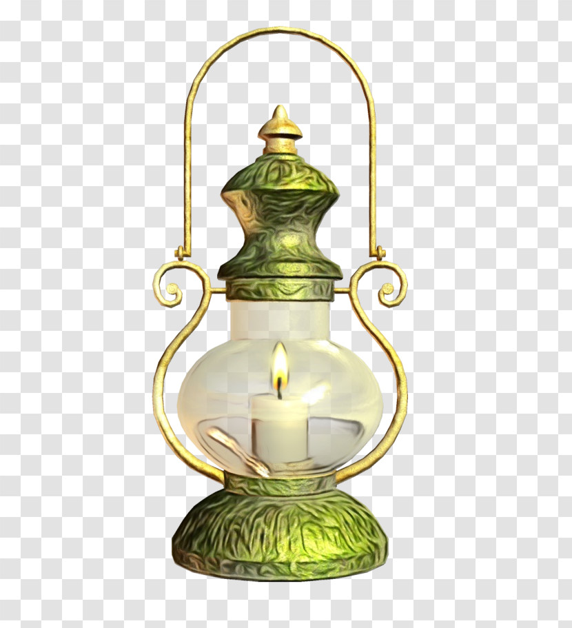 Lantern Brass Oil Lamp Lighting Light Fixture Transparent PNG
