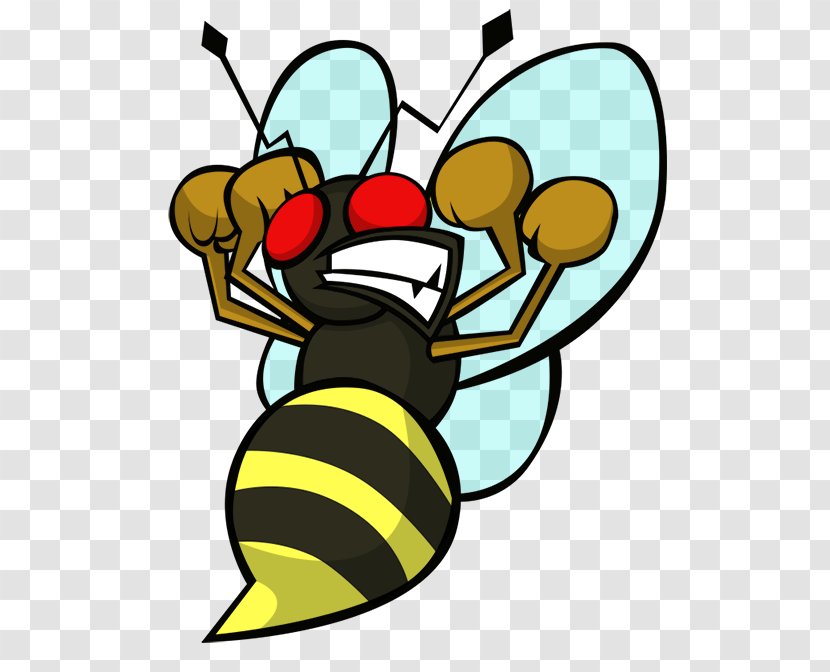Honey Bee Cartoon Comics Clip Art Transparent PNG