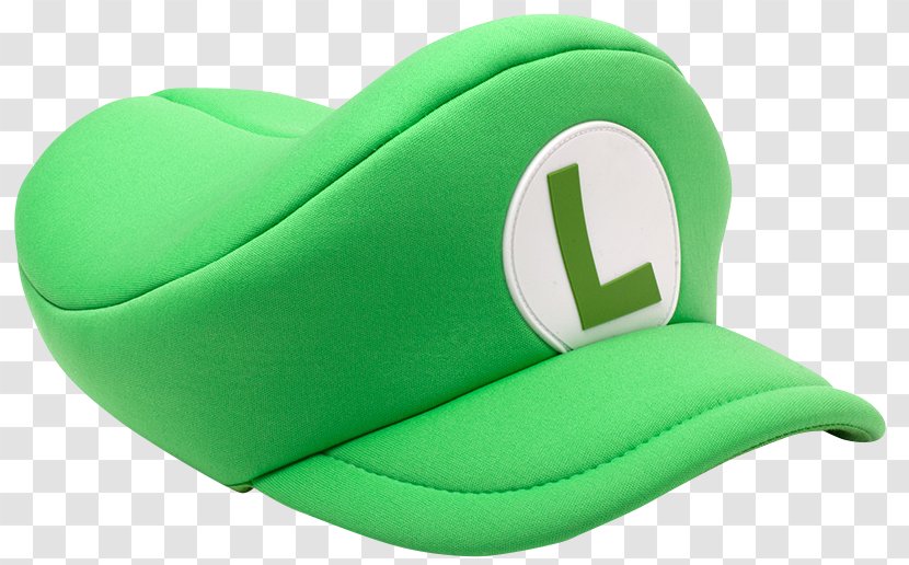 Luigi Mario Bros. & Yoshi Cap Video Games - Hat Transparent PNG