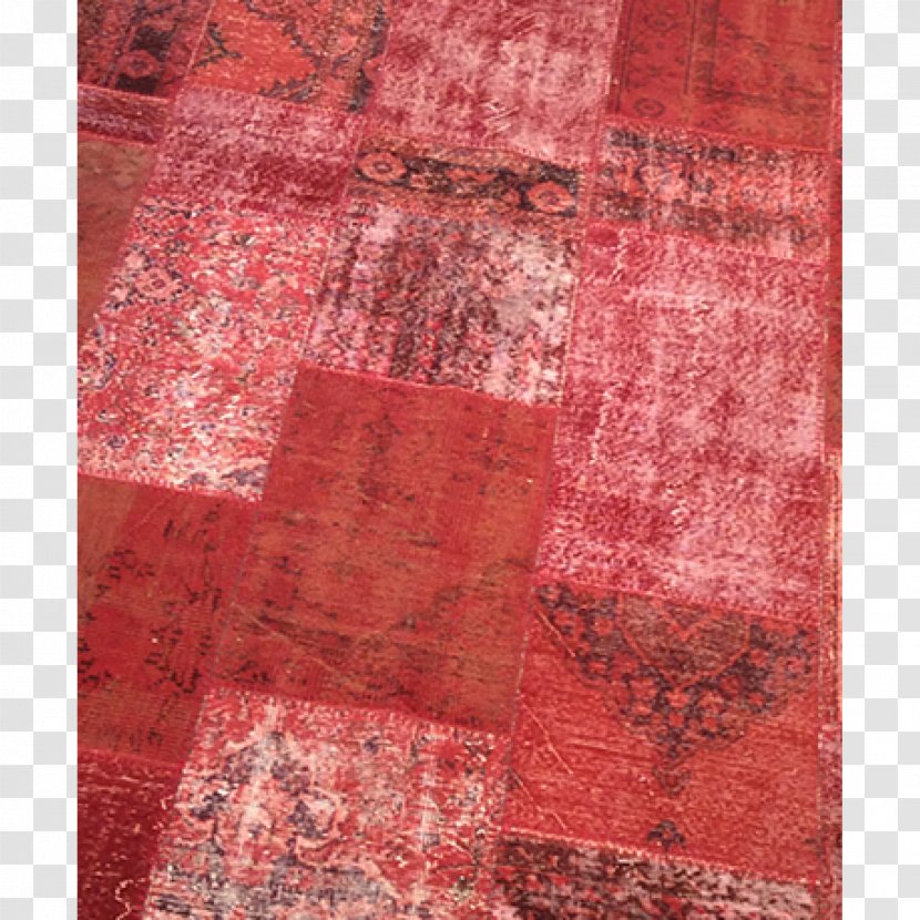 Patchwork Carpet Pattern Woven Fabric Silk - Pink Transparent PNG