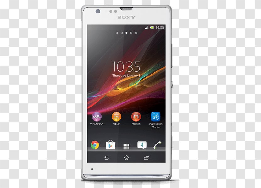 Sony Xperia L M S Tipo Mobile - Telephony - Phone In Water Transparent PNG