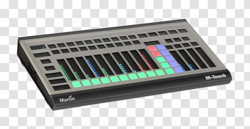 DMX512 Martin Professional Lighting Control Console Stage Intelligent - Electronics Accessory - Light Transparent PNG