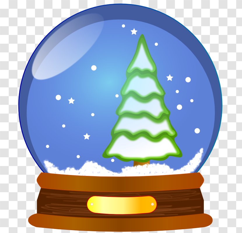 Snow Globes Christmas Gingerbread House Clip Art - Ornament - Cliparts Transparent PNG