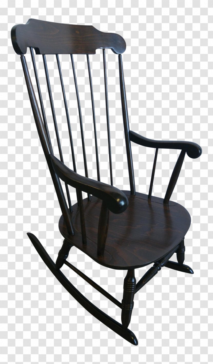 Rocking Chairs Windsor Chair Spindle Fauteuil Transparent PNG