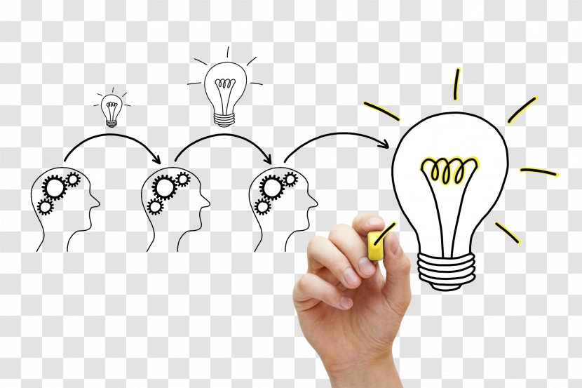 Idea Innovation Brainstorming Creativity Business - Silhouette Transparent PNG