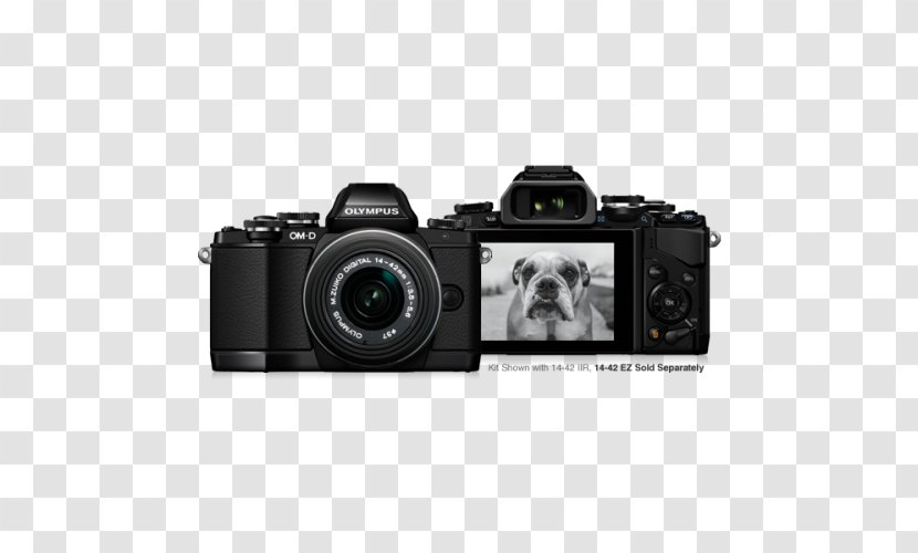 Digital SLR Olympus OM-D E-M10 Mark II Camera Lens Mirrorless Interchangeable-lens - Omd Em10 Ii Transparent PNG