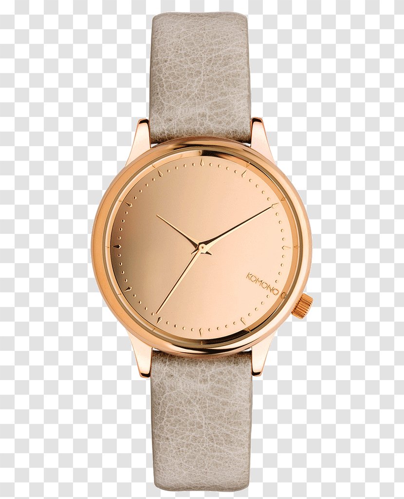 KOMONO Watch Gold Design Jewellery - Blush Transparent PNG